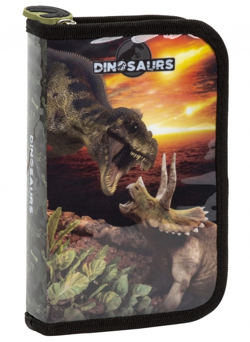 ŠKOLNÍ JEDNOPATROVÝ PENÁL PLNĚ VYBAVENÝ DINOSAURUS