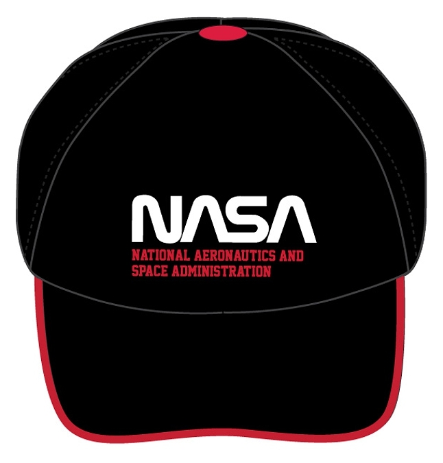 CHLAPECKÁ KŠILTOVKA NASA ČERNÁ 54