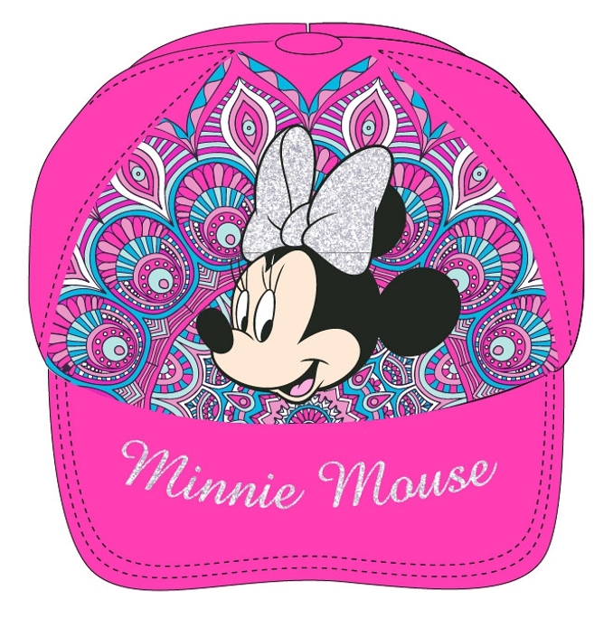 DÍVČÍ KŠILTOVKA MINNIE MOUSE růžová 54