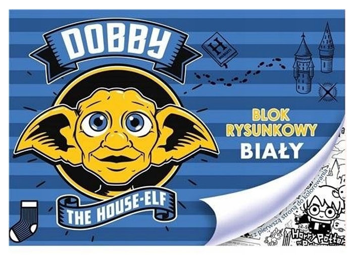 KRESLÍCÍ BLOK HARRY POTTER DOBBY