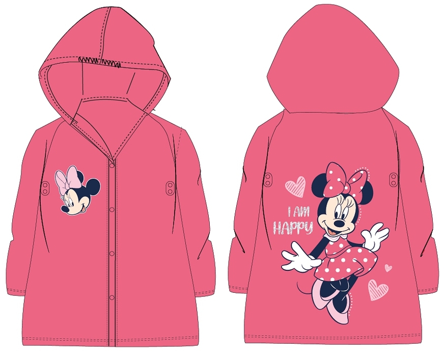 DÍVČÍ PLÁŠTĚNKA DISNEY MINNIE MOUSE 122/128