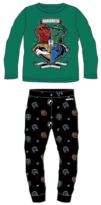 CHLAPECKÉ PYŽAMO HARRY POTTER zelené 104