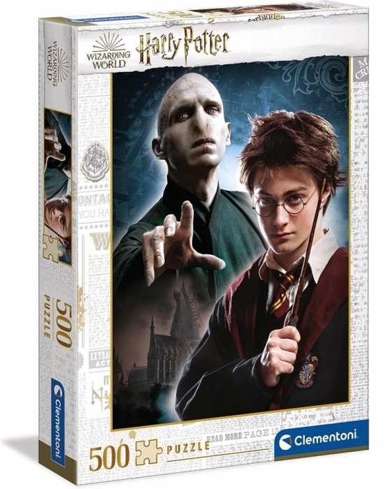 CLEMENTONI PUZZLE HARRY POTTER A VOLDEMORT 500 dílků