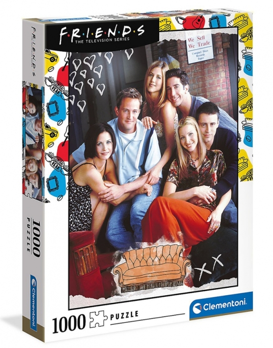 CLEMENTONI PUZZLE PŘÁTELÉ 1000 dílků