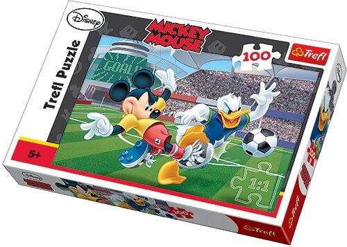 PUZZLE MICKEY MOUSE NA STADIÓNĚ 100 DÍLKŮ