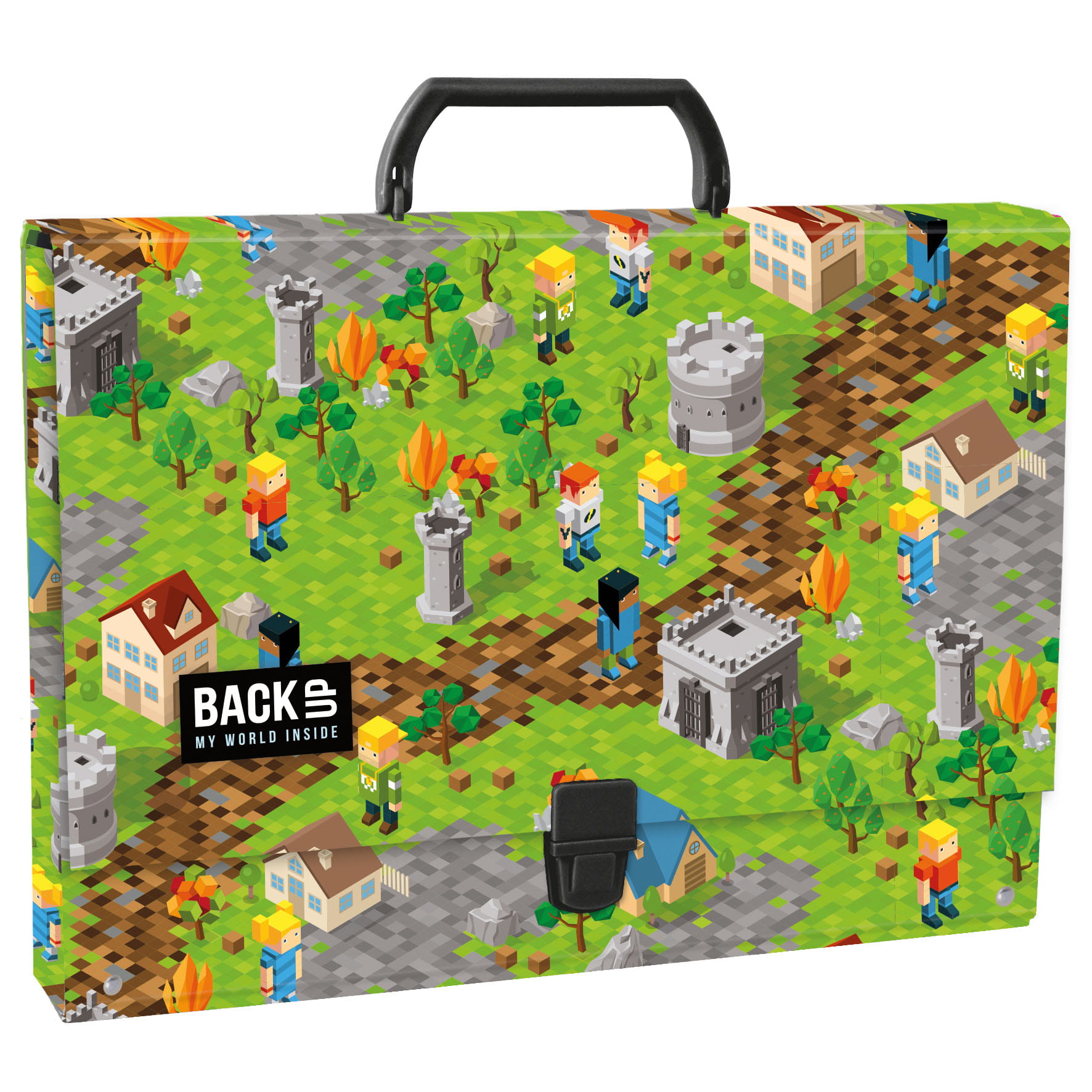 Kufřík A4 s rukojetí Backup Game Level