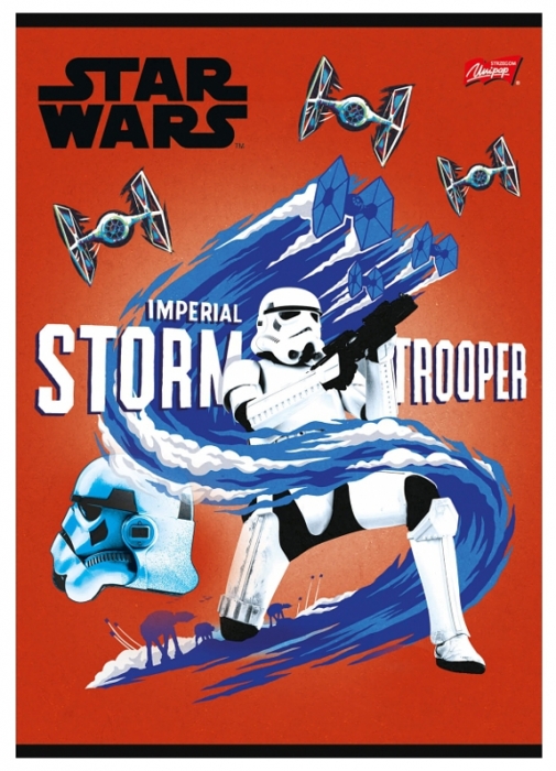 ŠKOLNÍ SEŠIT A5 STAR WARS linkovaný