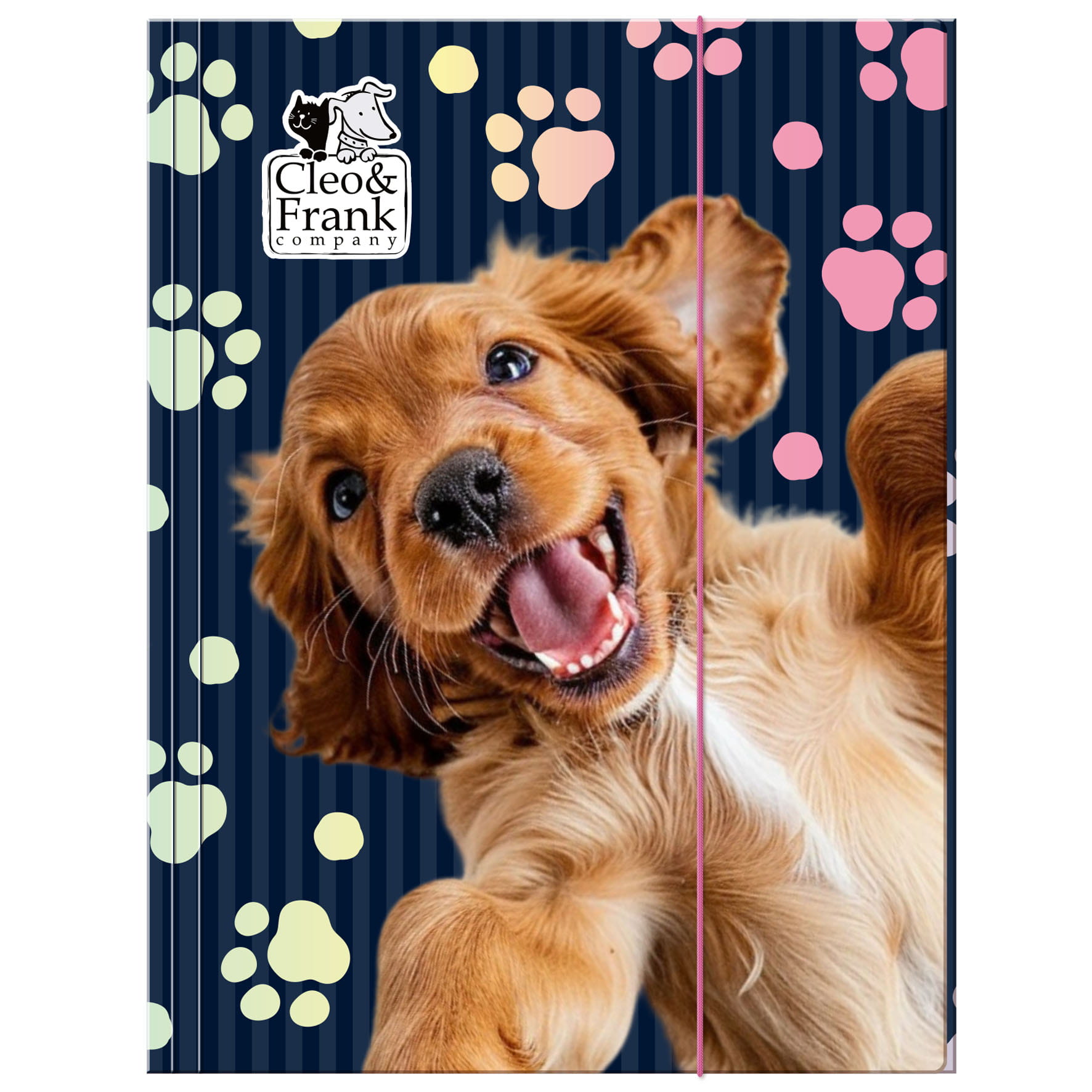 Spisová složka - desky na sešity A4 Cleo a Frank pejsek