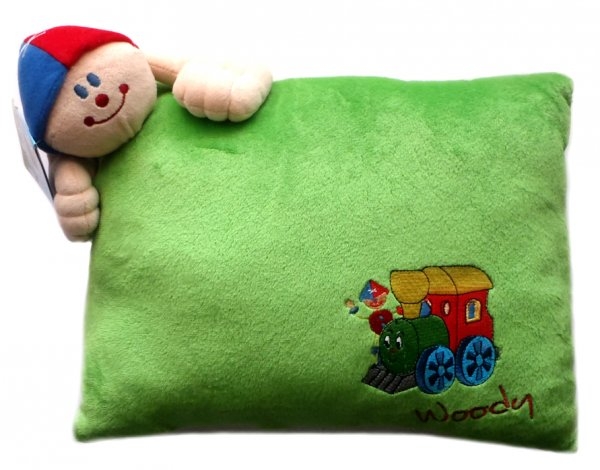 PLYŠOVÝ POLŠTÁŘ MAŠINKA WOODY