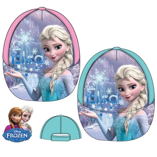 DÍVČÍ LETNÍ KŠILTOVKA DISNEY FROZEN ELSA růžová 52