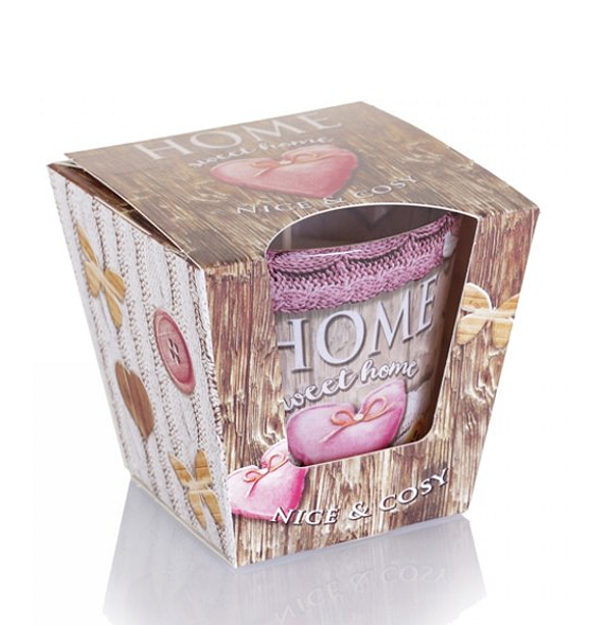 BARTEK SVÍČKA VE SKLE HOME SWEET HOME NICE A COSY 115g