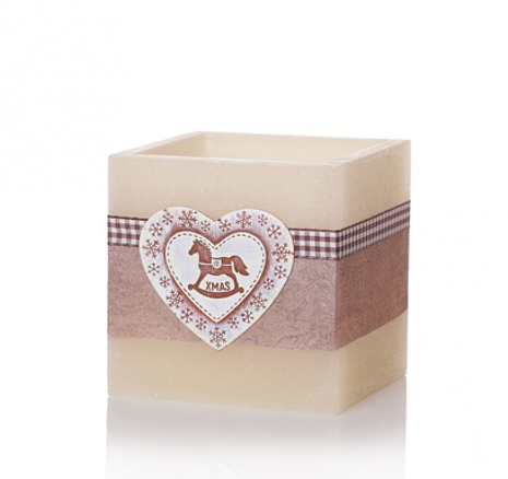 BARTEK SVÍČKA MERRY CHRISTMAS LAMPION 11cm