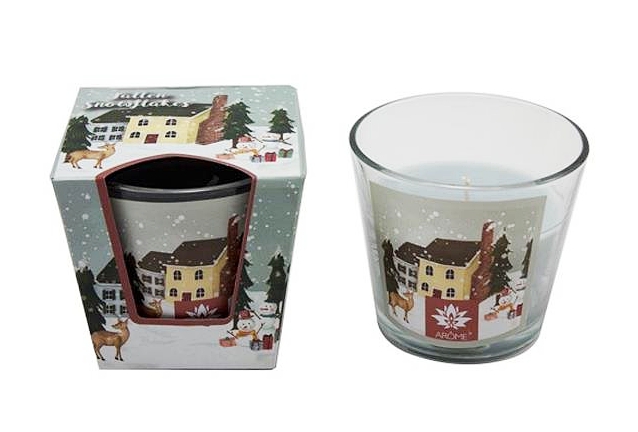 AROME SVÍČKA VE SKLE FALLEN SNOWFLAKES 120g