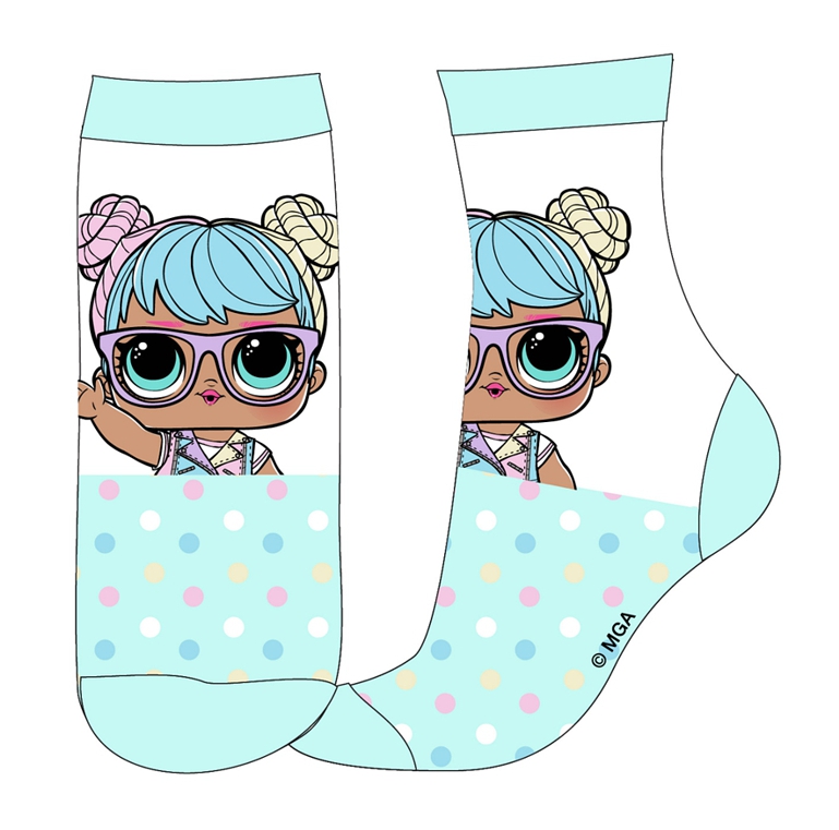 DÍVČÍ PONOŽKY LOL SURPRISE modré 23/26