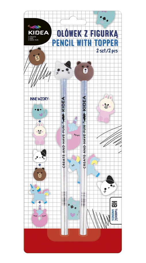 KIDEA TUŽKA S FIGURKOU SADA 2 KS