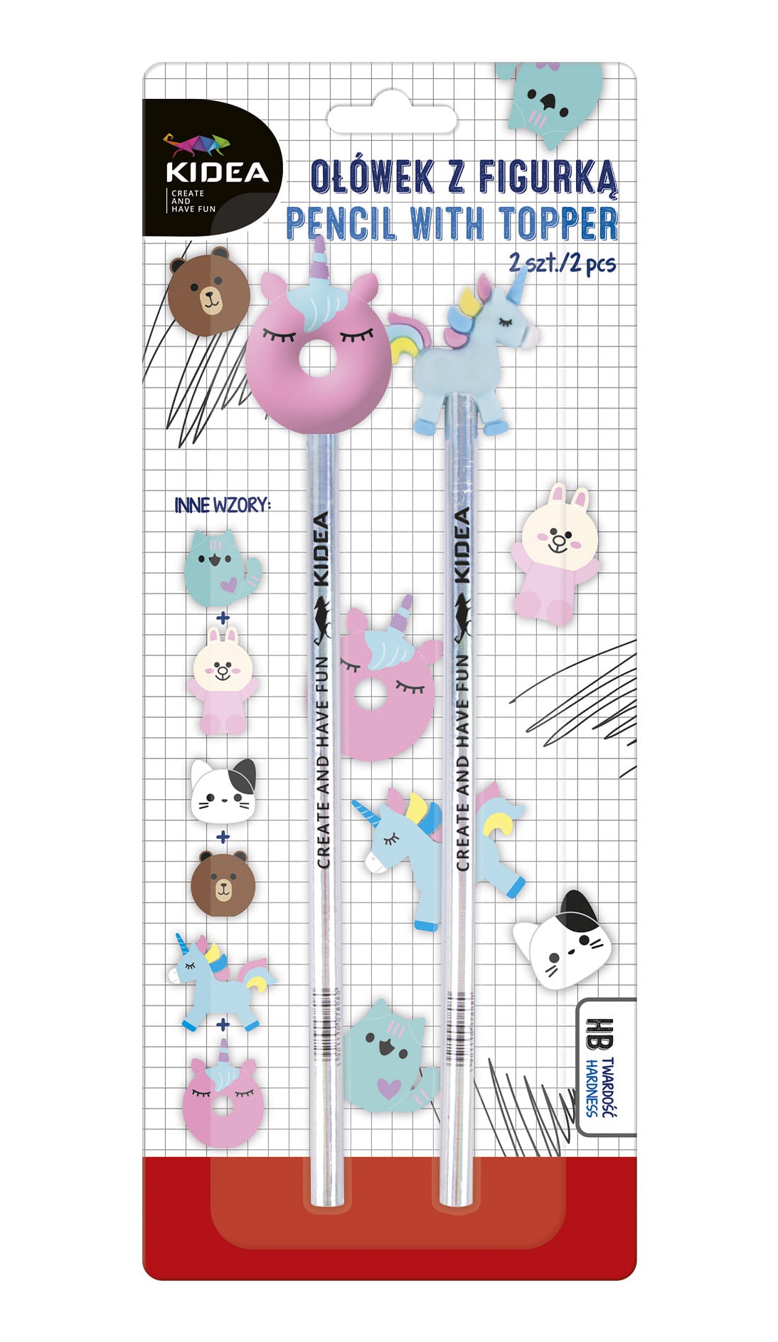 KIDEA TUŽKA S FIGURKOU SADA 2 KS