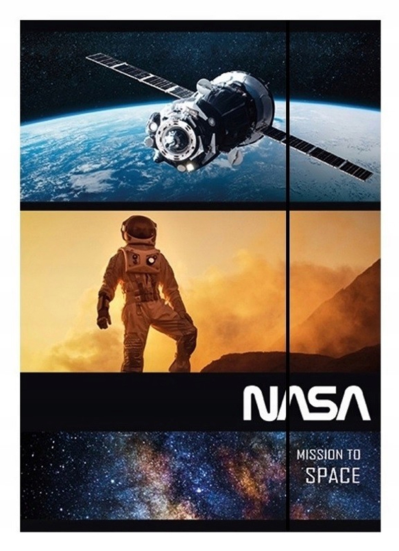 SPISOVÁ SLOŽKA - DESKY NA SEŠITY A4 NASA