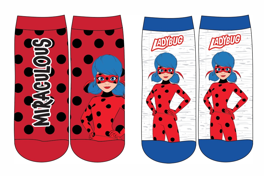 DÍVČÍ PONOŽKY LADYBUG, KOUZELNÁ BERUŠKA SADA 2 KS 23/26