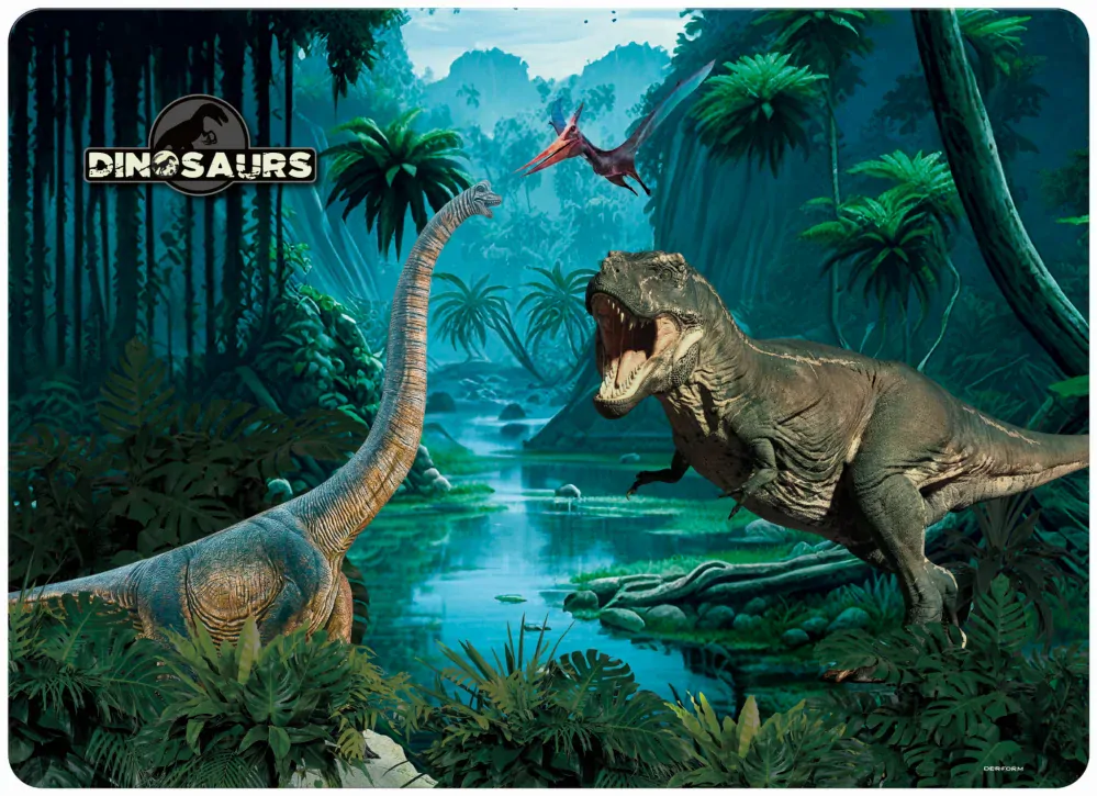 JÍDELNÍ PODLOŽKA - PROSTÍRÁNÍ DINOSAURUS