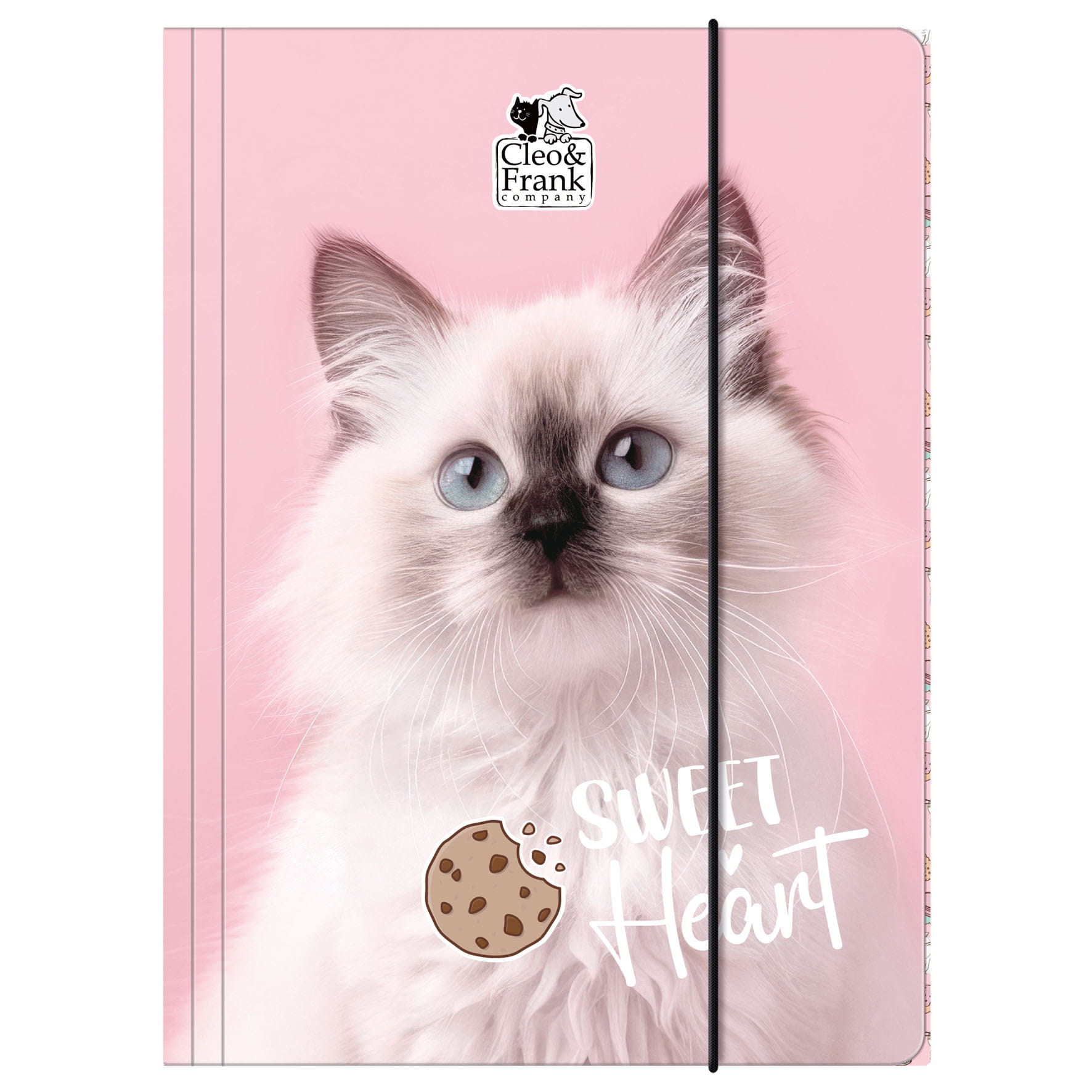 Spisová složka - desky na sešity A4 Cleo a Frank kočka