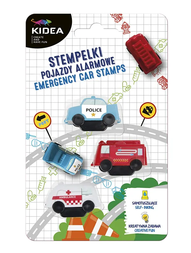 KIDEA RAZÍTKA ZÁSAHOVÝCH VOZIDEL SADA 3 KS