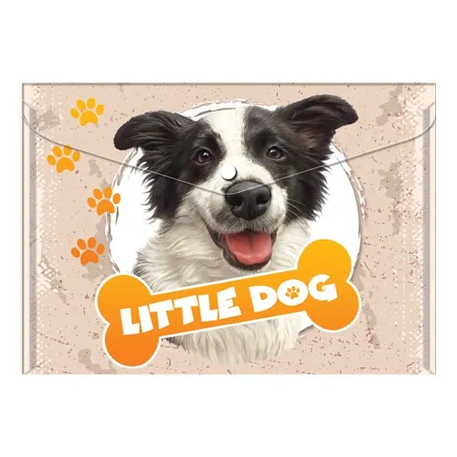 Plastová složka psaníčko A4 pejsek Little Dog