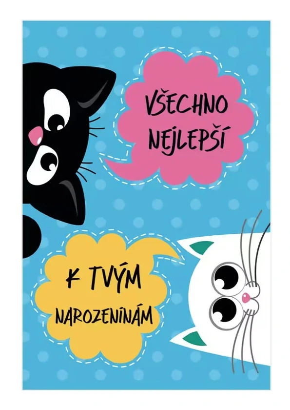 Blahopřání k narozeninám kočky