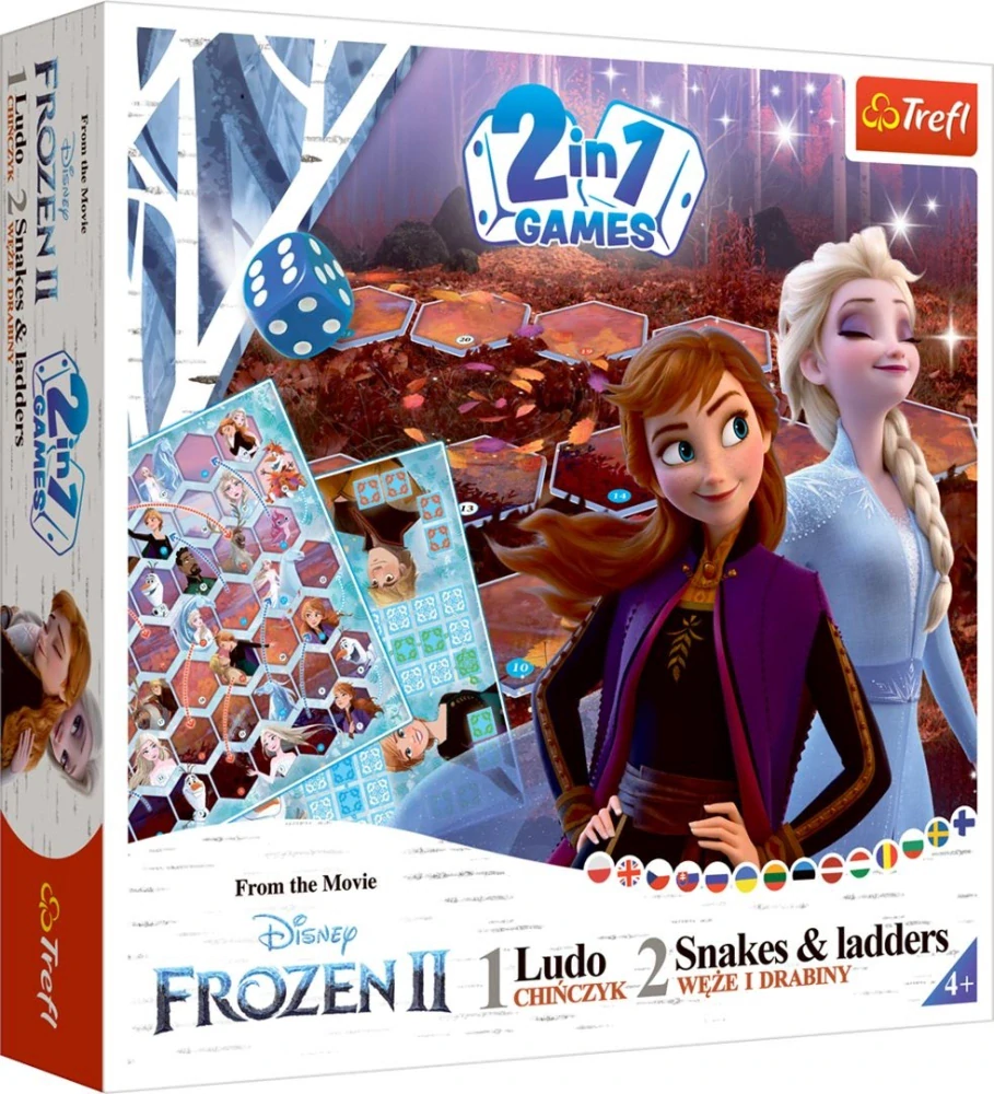 Disney Frozen společenská hra 2 v 1