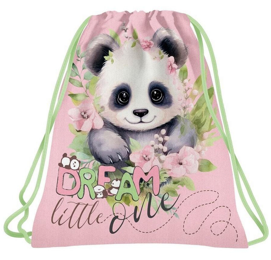 Sáček na přezůvky, tělocvik panda