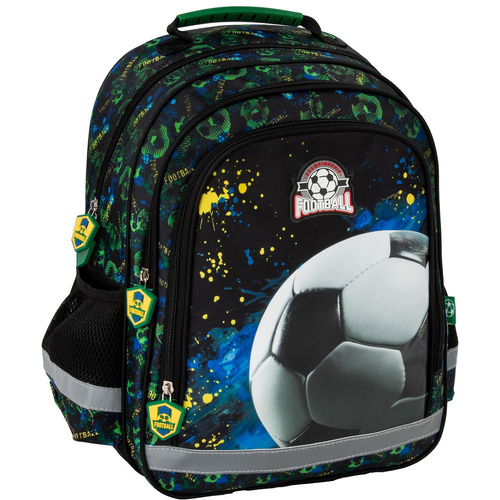 Školní ergonomický batoh fotbal