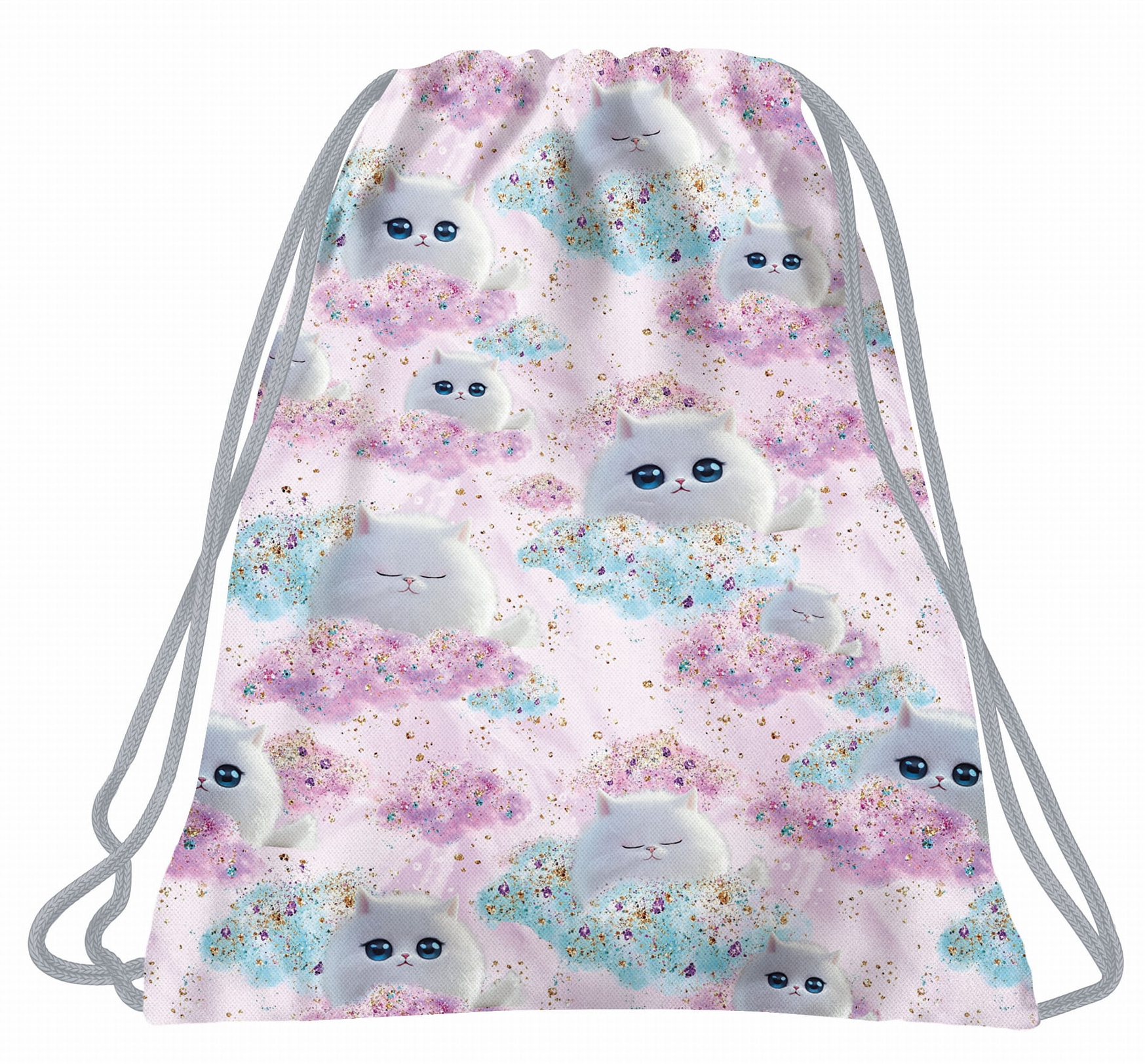 Backup sáček na přezůvky Dreamy kočky