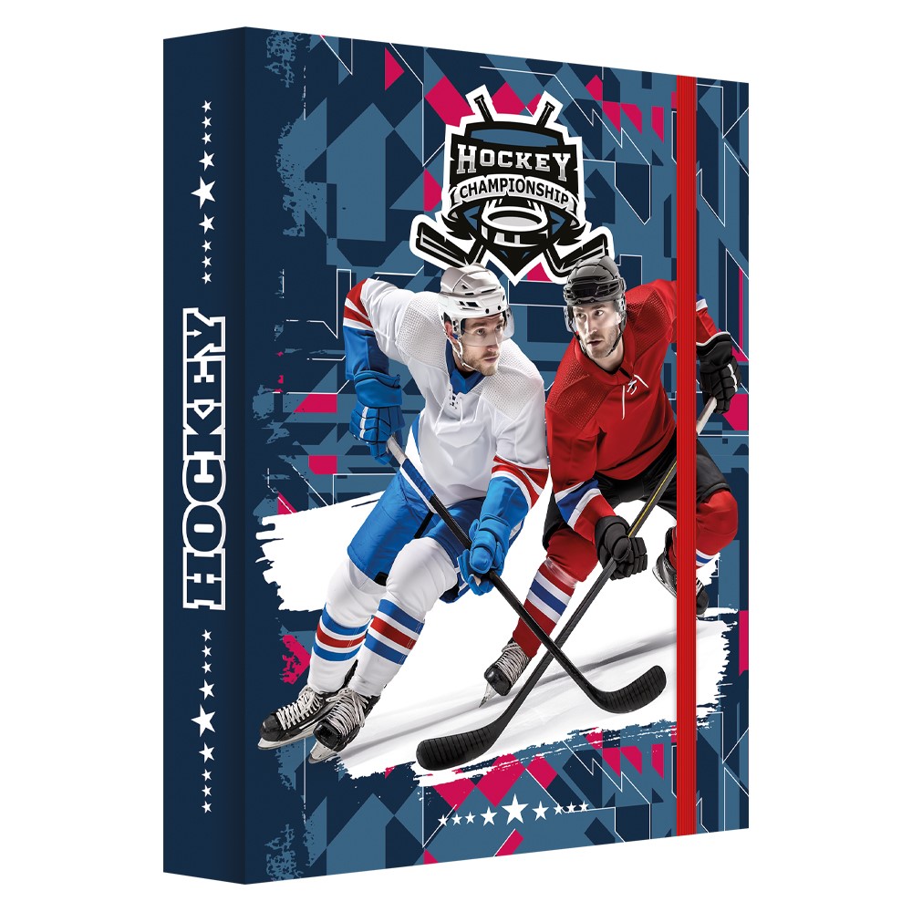 Box na sešity A4 Jumbo MAX Hockey