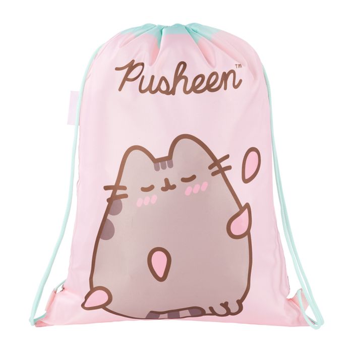 Sáček na přezůvky, tělocvik Pusheen Pink