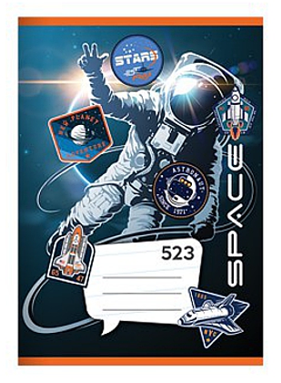 Školní sešit A5 523 vesmír Space linkovaný