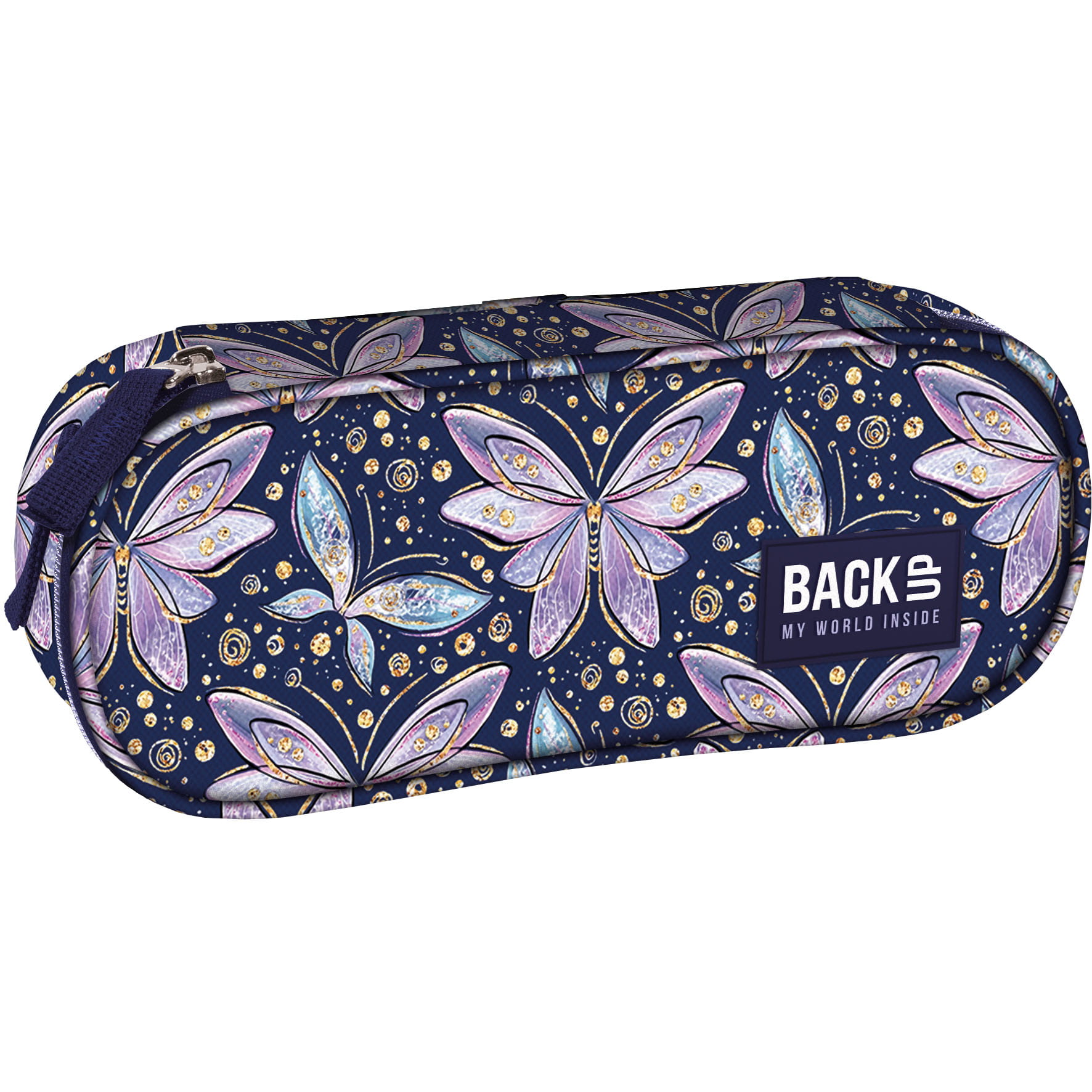 Backup školní pouzdro - etue motýl