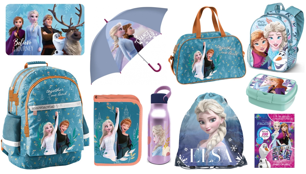 Paso zvýhodněná školní sada s batohem Disney Frozen 10ks