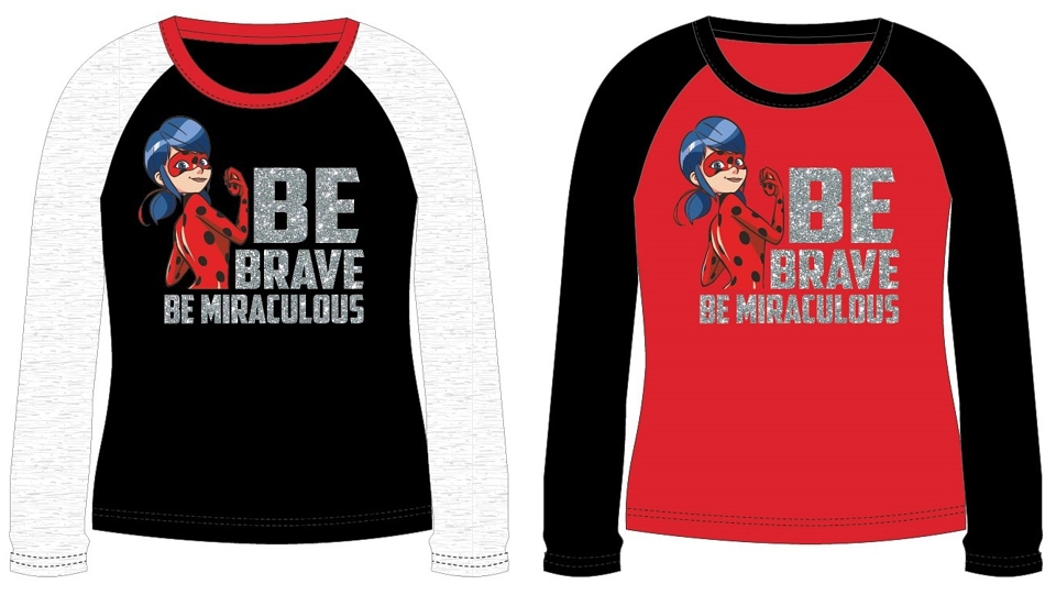 DÍVČÍ TRIČKO LADYBUG, KOUZELNÁ BERUŠKA červené 104