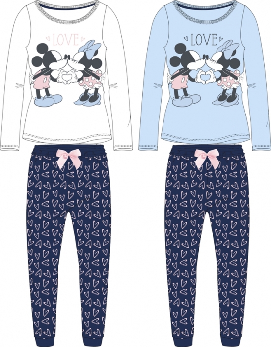 DÍVČÍ PYŽAMO DISNEY MINNIE MOUSE bílé 152