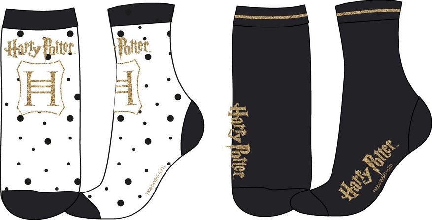 DÍVČÍ PONOŽKY HARRY POTTER černé 23/26
