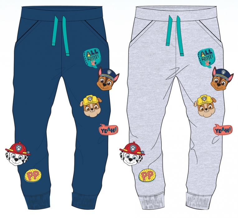 CHLAPECKÉ TEPLÁKY PAW PATROL šedé 98