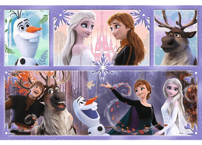 PUZZLE MAXI DISNEY FROZEN 2 SVĚT PLNÝ MAGIE 24 DÍLKŮ