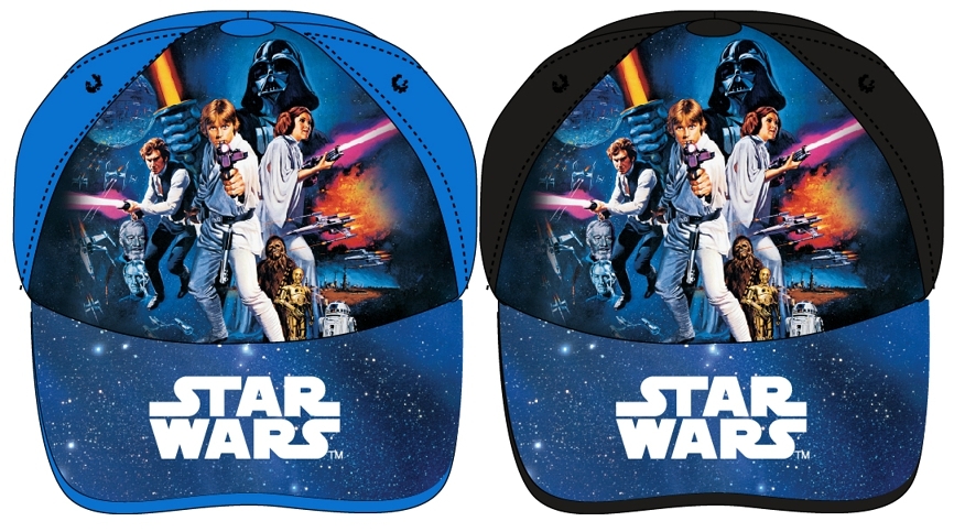 CHLAPECKÁ KŠILTOVKA STAR WARS modrá 52