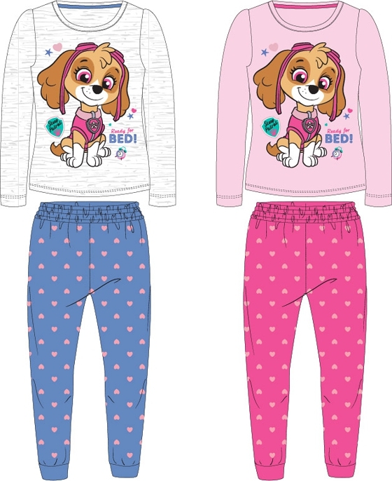 DÍVČÍ PYŽAMO PAW PATROL SKYE modré 128