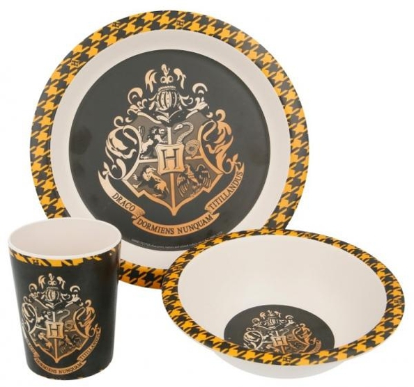 JÍDELNÍ BAMBUSOVÝ SET HARRY POTTER
