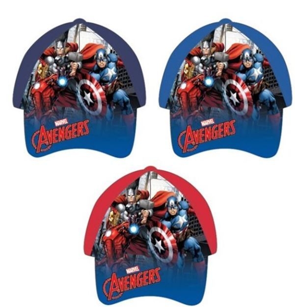 CHLAPECKÁ KŠILTOVKA MARVEL AVENGERS červená 52