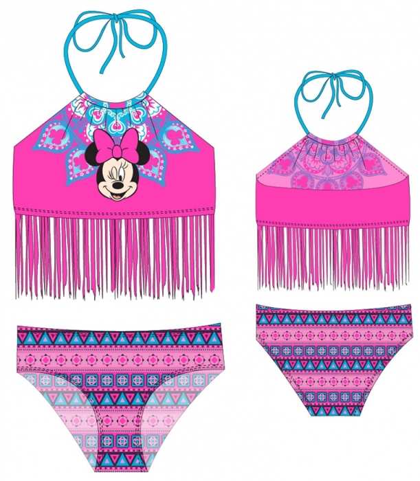 DÍVČÍ DVOJDÍLNÉ PLAVKY MINNIE MOUSE 104/110
