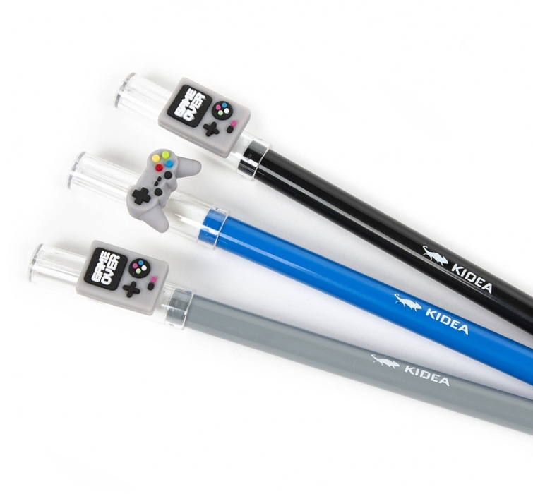 KIDEA MAZACÍ - GUMOVACÍ PERO GAME OVER, HERNÍ KONZOLE