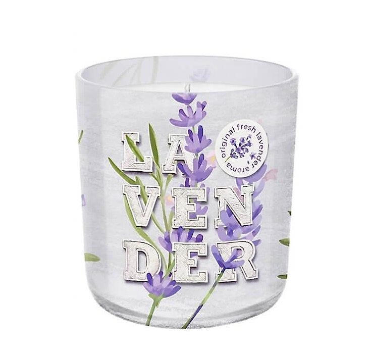 BARTEK SVÍČKA VE SKLE LAVENDER ROSEMARY 150g