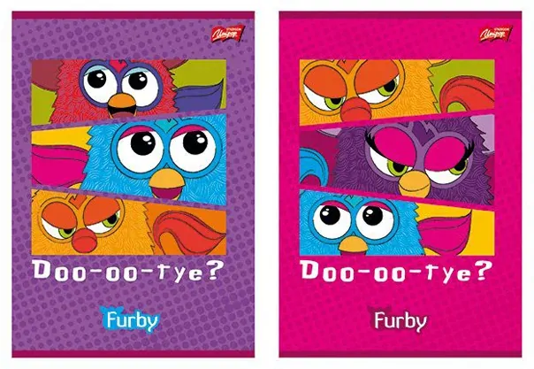ŠKOLNÍ SEŠIT A5 FURBY 16 listů, úzké linky