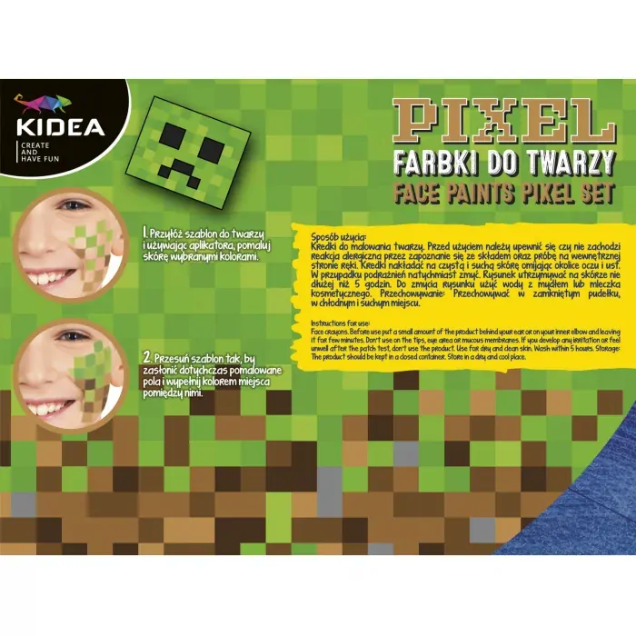 KIDEA SADA BAREV NA OBLIČEJ PIXEL